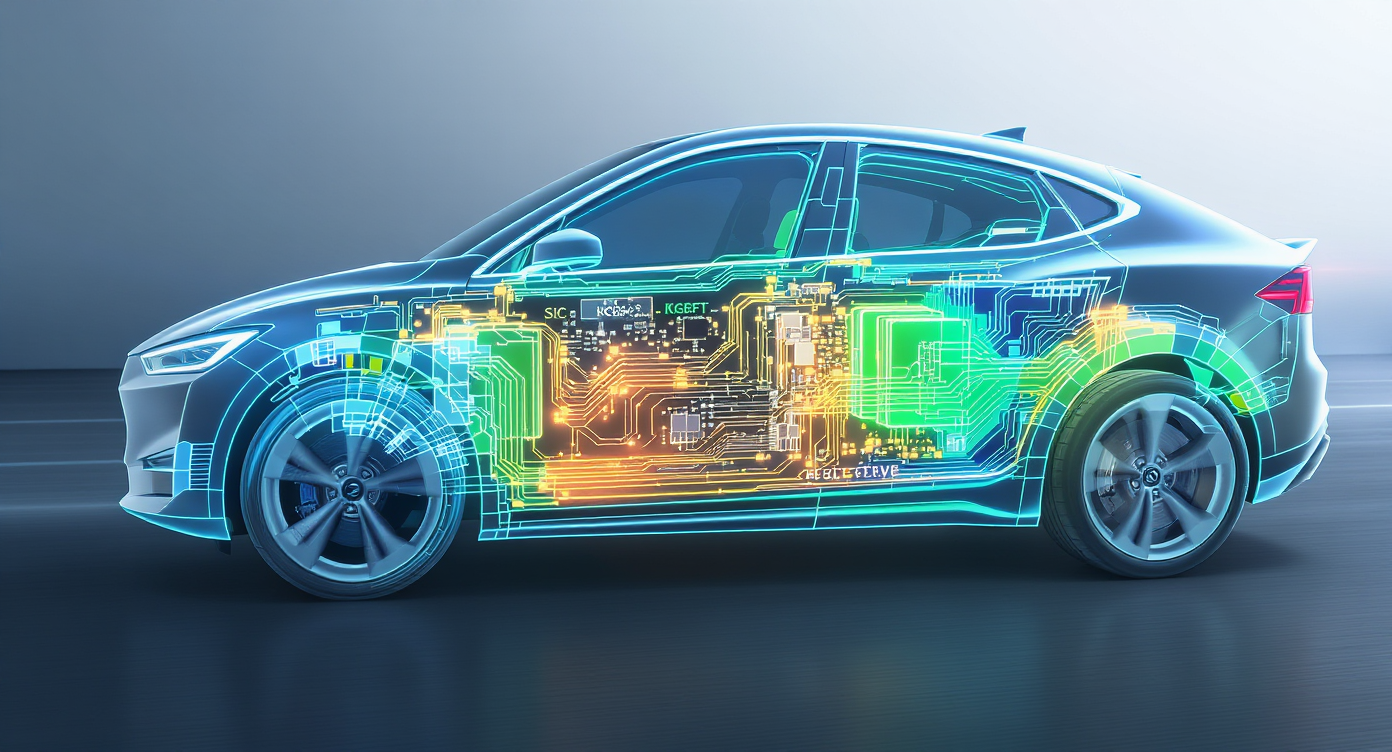 Power Electronics System in an EV